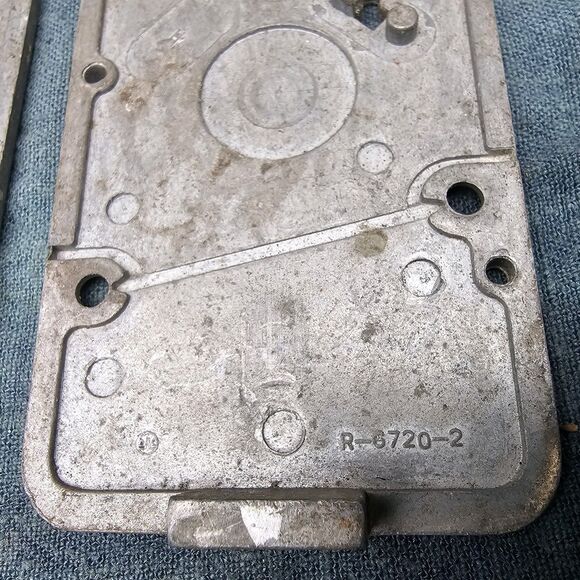 Sargent & Greenleaf S&G R-6730 Combo Safe Lock Backplates (Lot Of 3) R-6720-2 - Picture 6 of 7